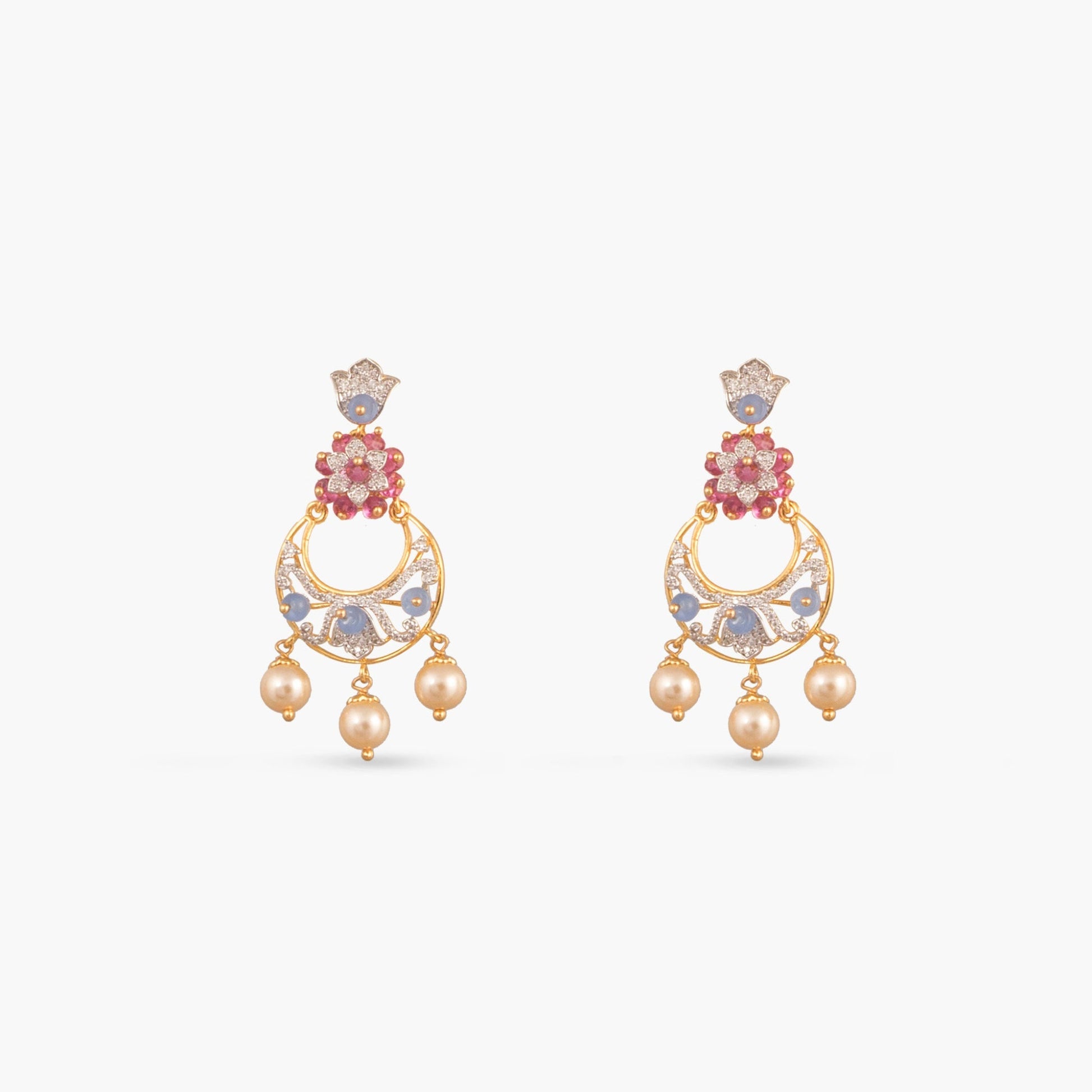 Kiara CZ Silver Necklace Set