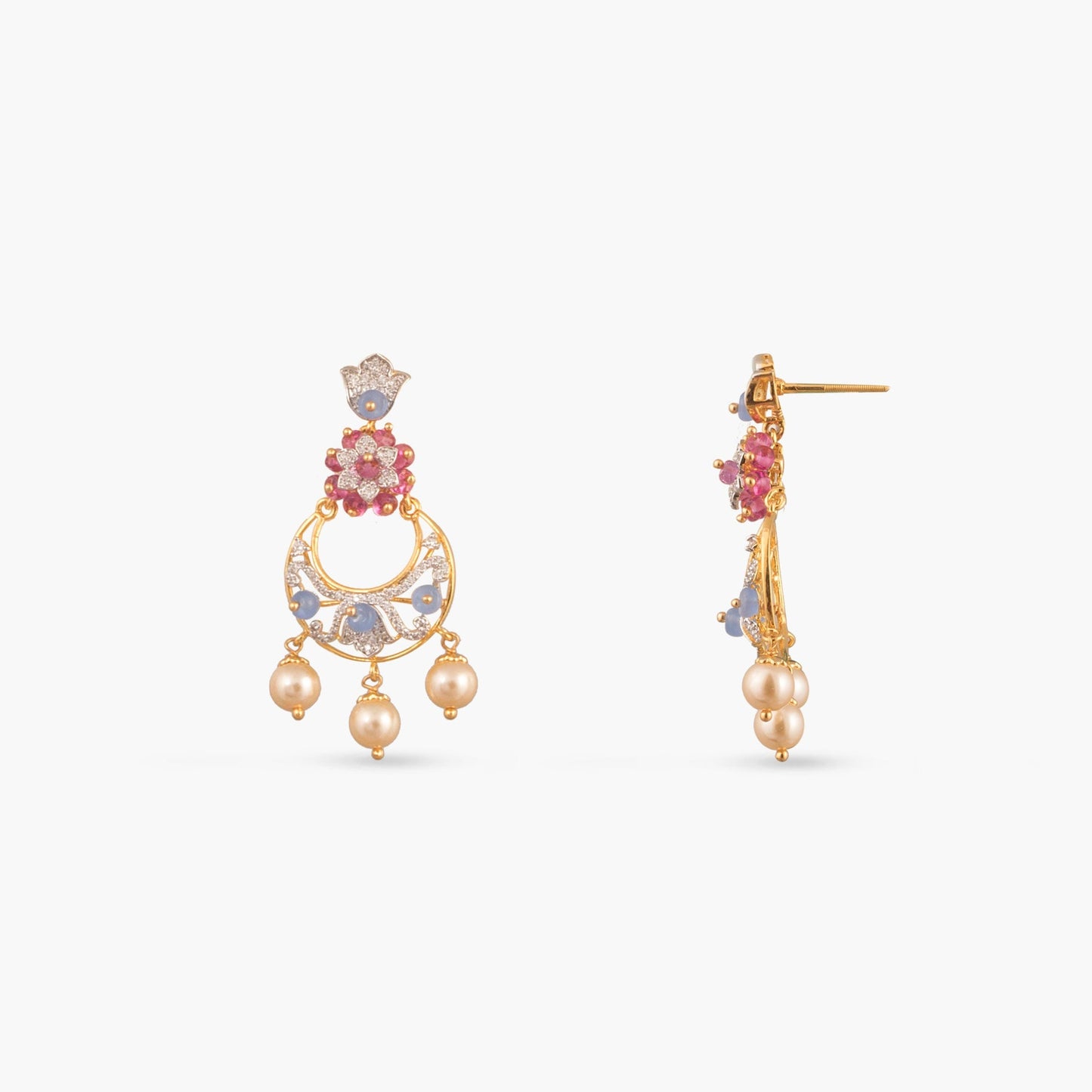 Kiara CZ Silver Necklace Set