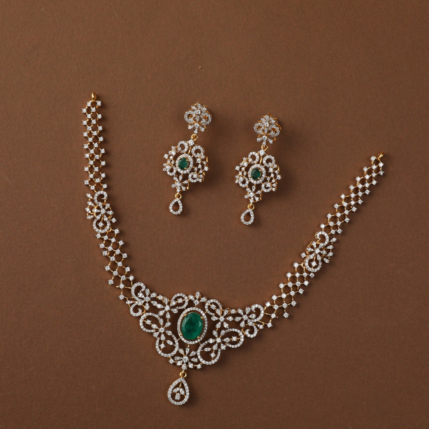 Alex Monroe 18ct Gold Teeny Tiny Diamond Daisy Pendant Necklace | Liberty