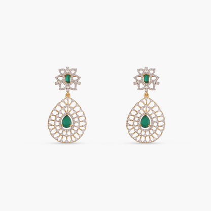 Avery CZ Silver Necklace Set