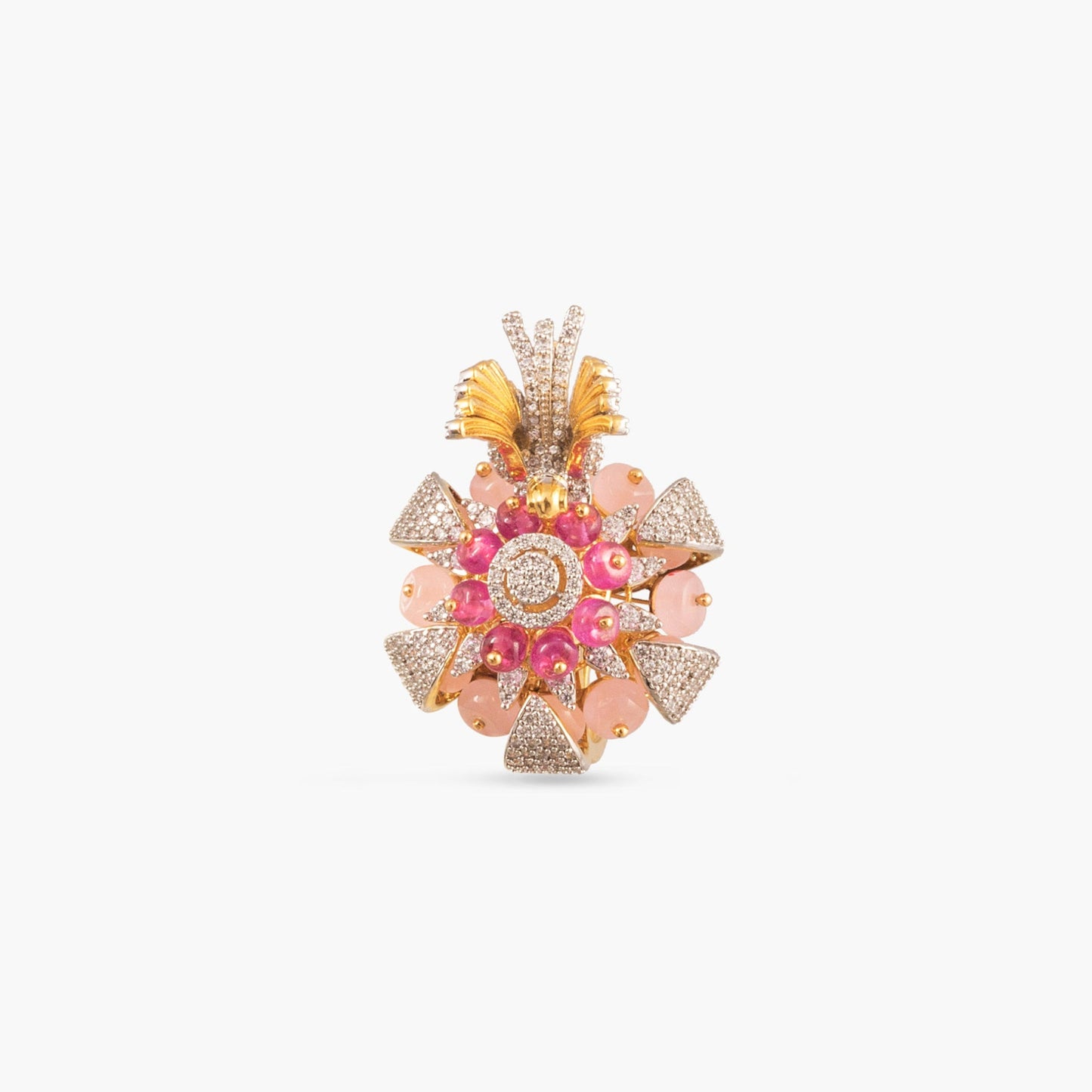 Estella Statement Silver Ring