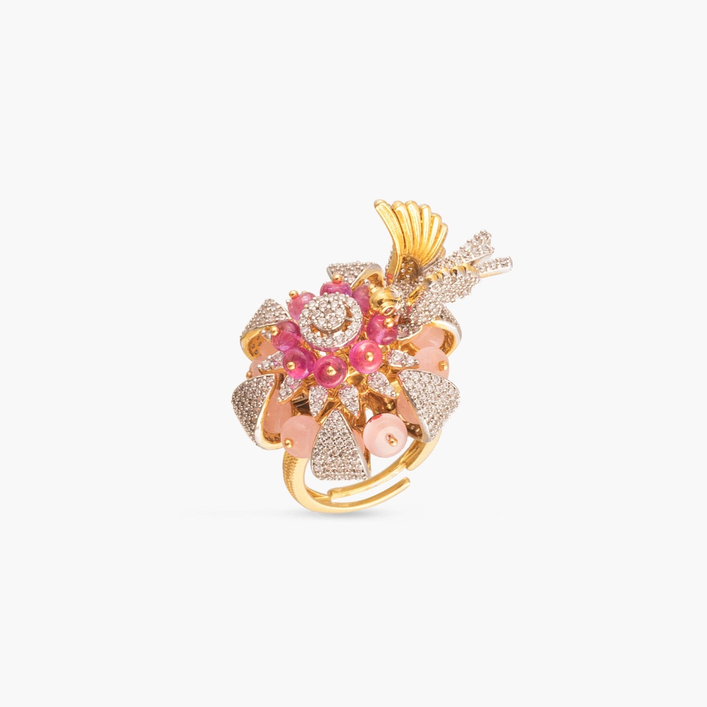 Estella Statement Silver Ring