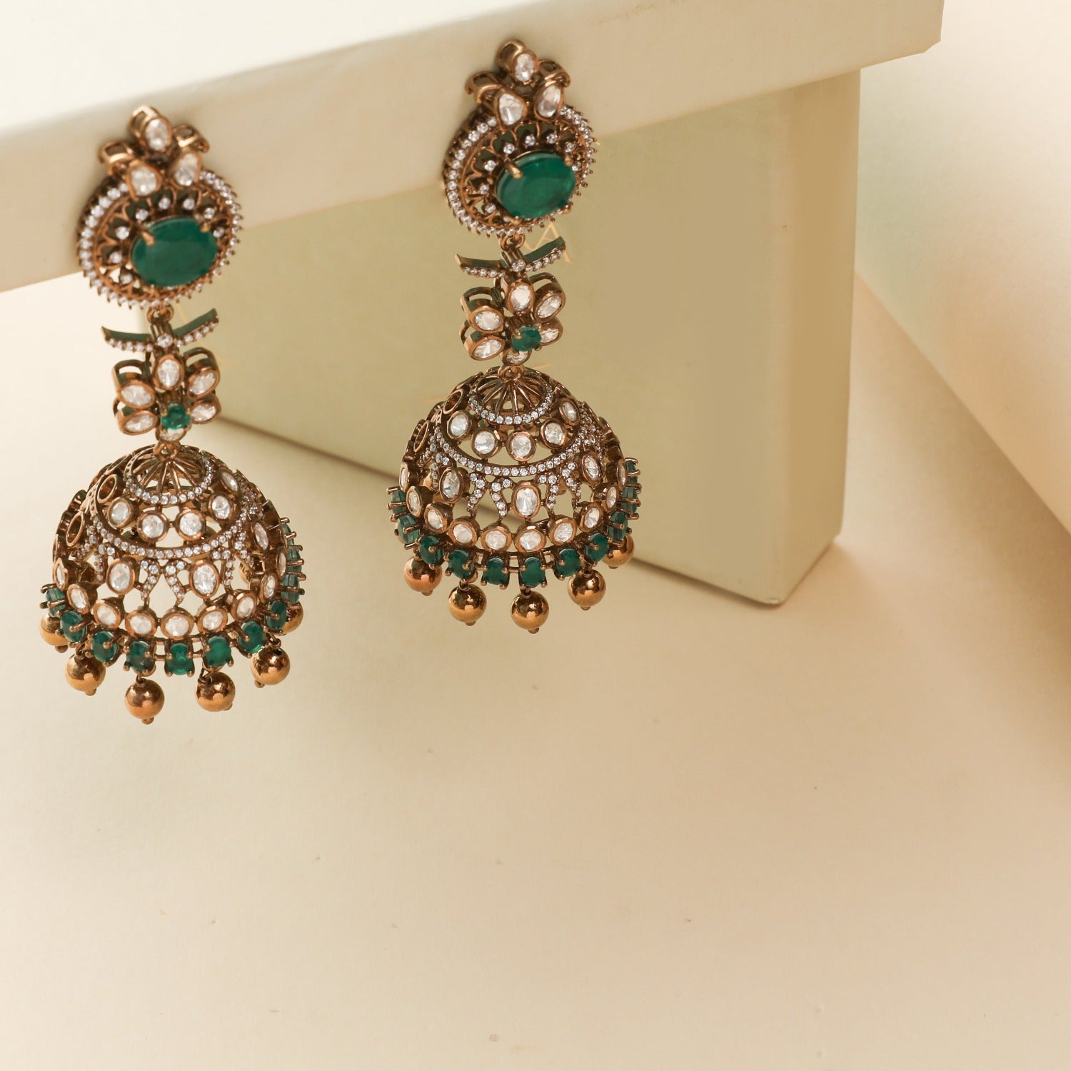Silver & Rose Gold Chaandbalis/ CZ Chaandbali/ Zirconia Earrings/ Indian  Earrings/ Pakistani Earrings/ Bollywood Jewelry/ Sabyasachi - Etsy | Pakistani  earrings, Bollywood jewelry, Bridal necklace designs