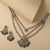 Unnati Moissanite Silver Necklace Set