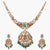 Tarini  Nakshi Moissanite Silver Necklace Set