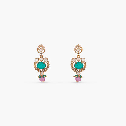 Samaira Moissanite Silver Necklace Set