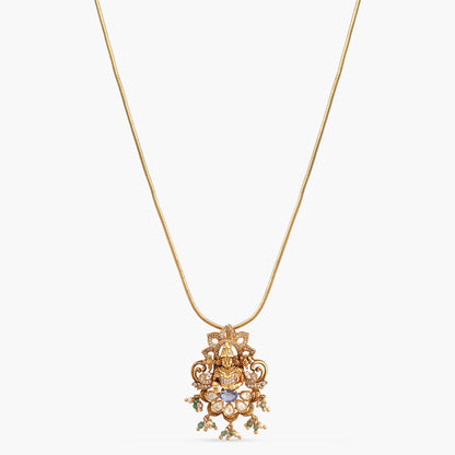 Venkateshwara Silver Temple Pendant