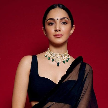 Mahisi Jadau Silver Choker