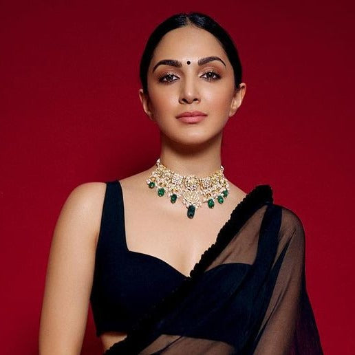 Mahisi Jadau Silver Choker