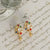 Navaratna Charm Silver Stud Earrings