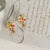 Lahar Navaratna Petal Silver Stud Earrings