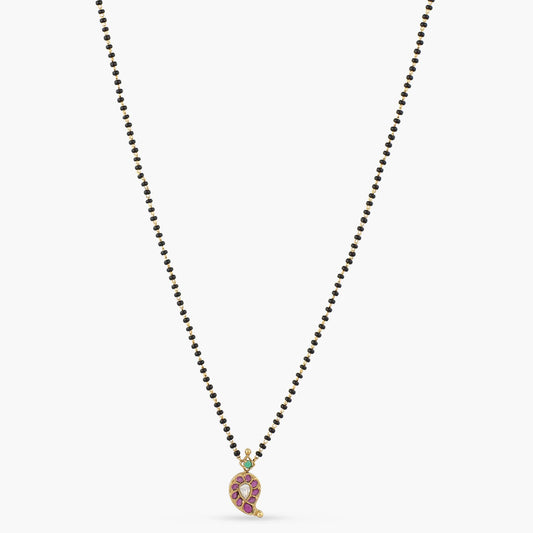 Keri Silver Mangalsutra