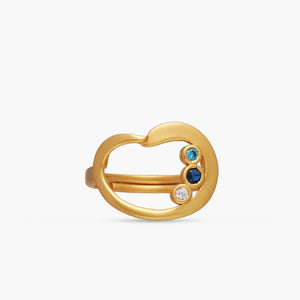 Coastline Oceana Silver Ring 