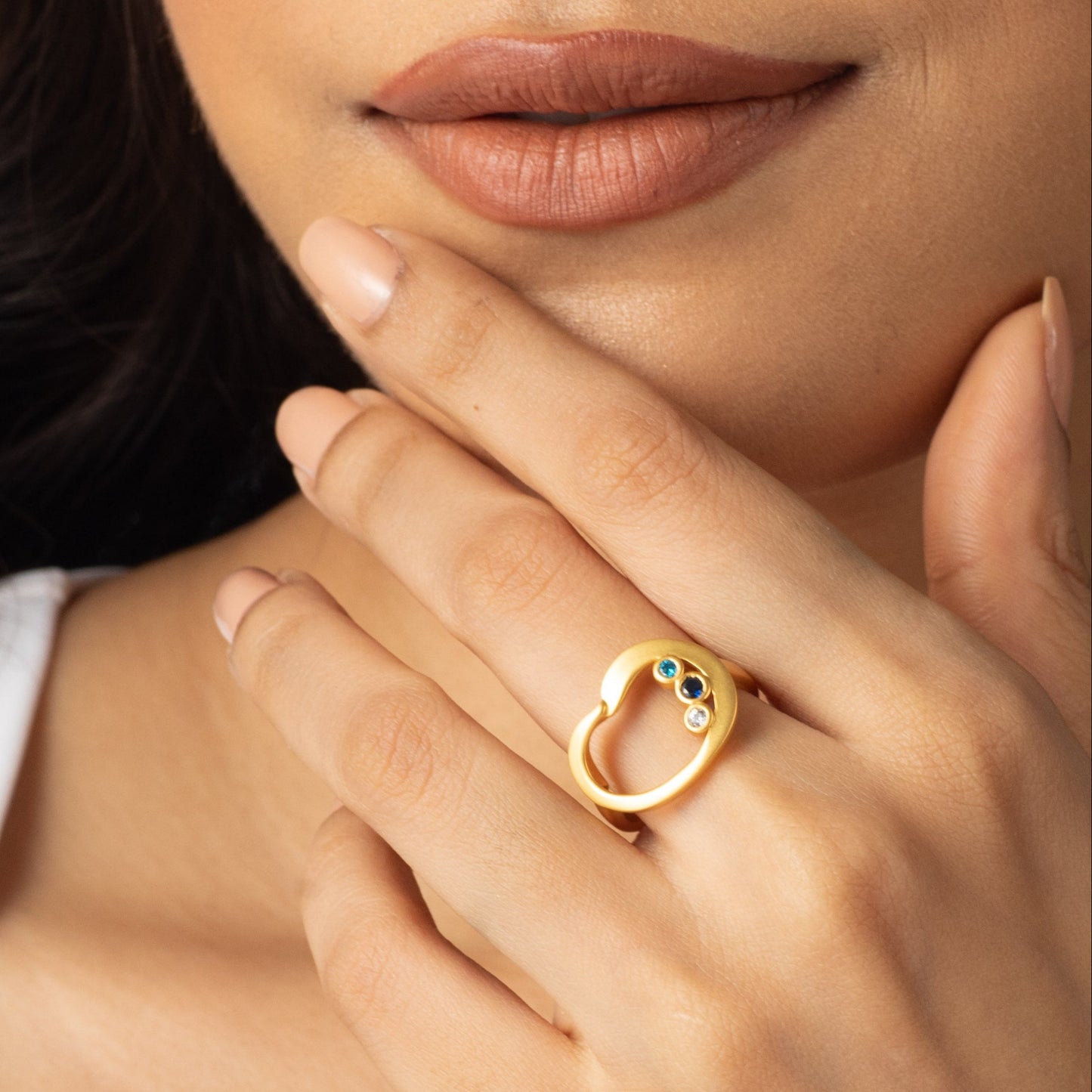 Coastline Oceana Silver Ring 
