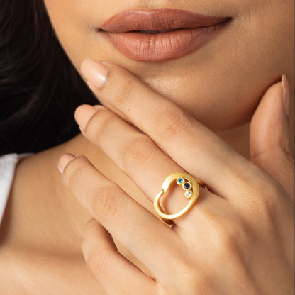 Coastline Oceana Silver Ring 