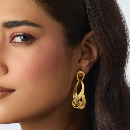 Coastline Twyla Silver Drop Earrings
