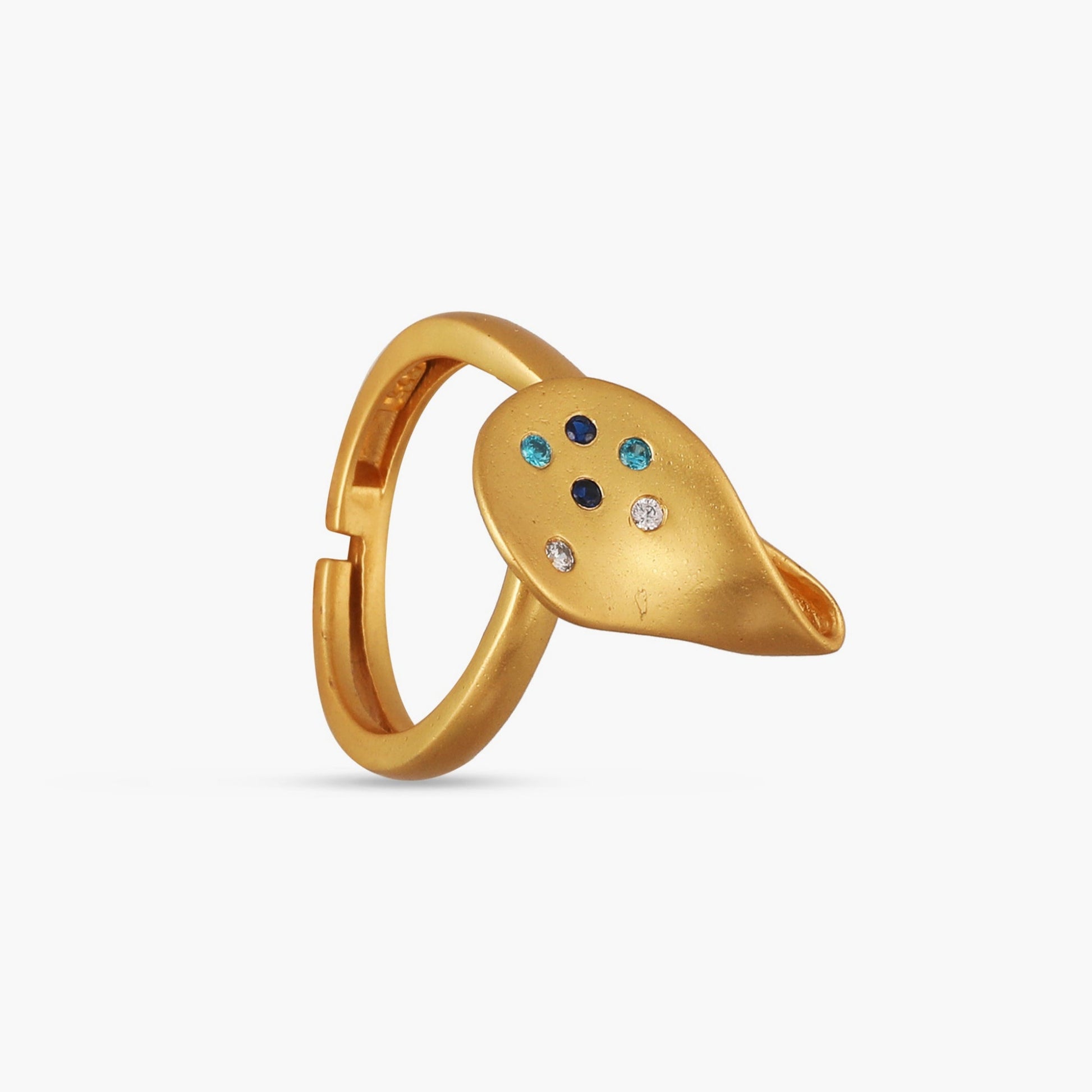 Coastline Seiche Silver Ring