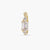 Aure CZ Gold Plated Silver Ring