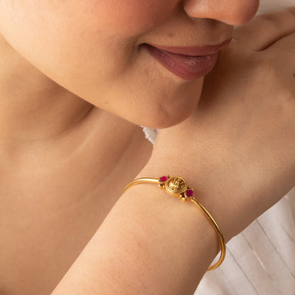 Tisha Coin Silver Bracelet
