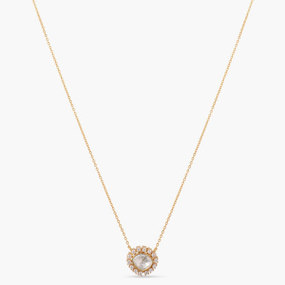 Radiant Starlight Moissanite Silver Pendant Necklace