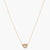 Halo Charm MOISSANITE SILVER MANGALSUTRA NECKLACE