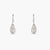 Verona Pearl Silver Drop Earrings