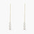 Cascade Gold Plated Silver Threader Earrings