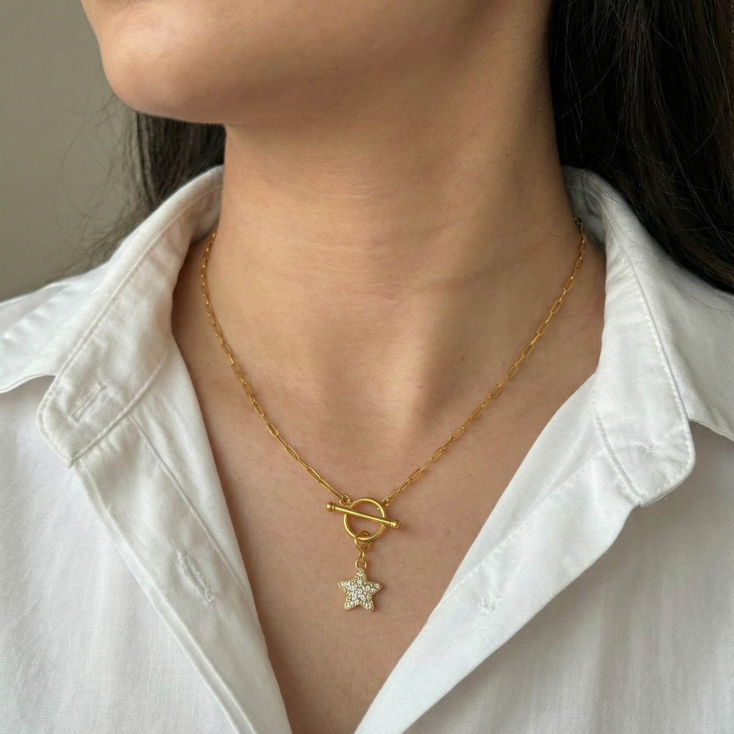 Shining Star Silver Charm