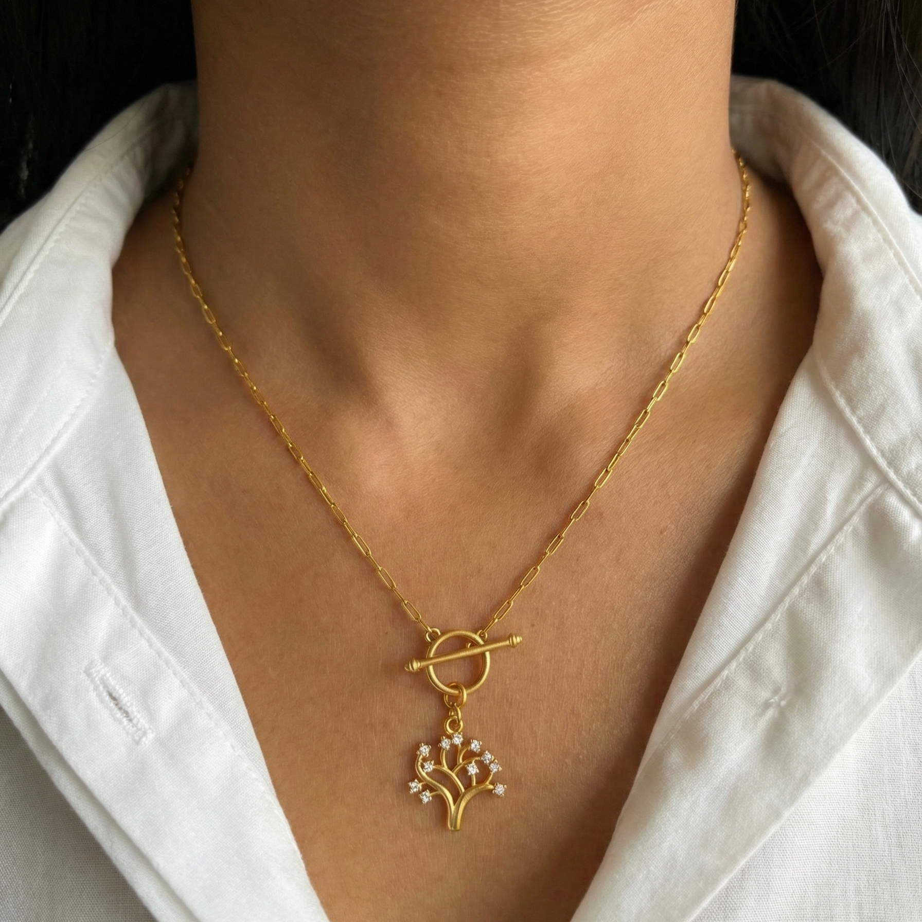 Tree of Life Silver Charm