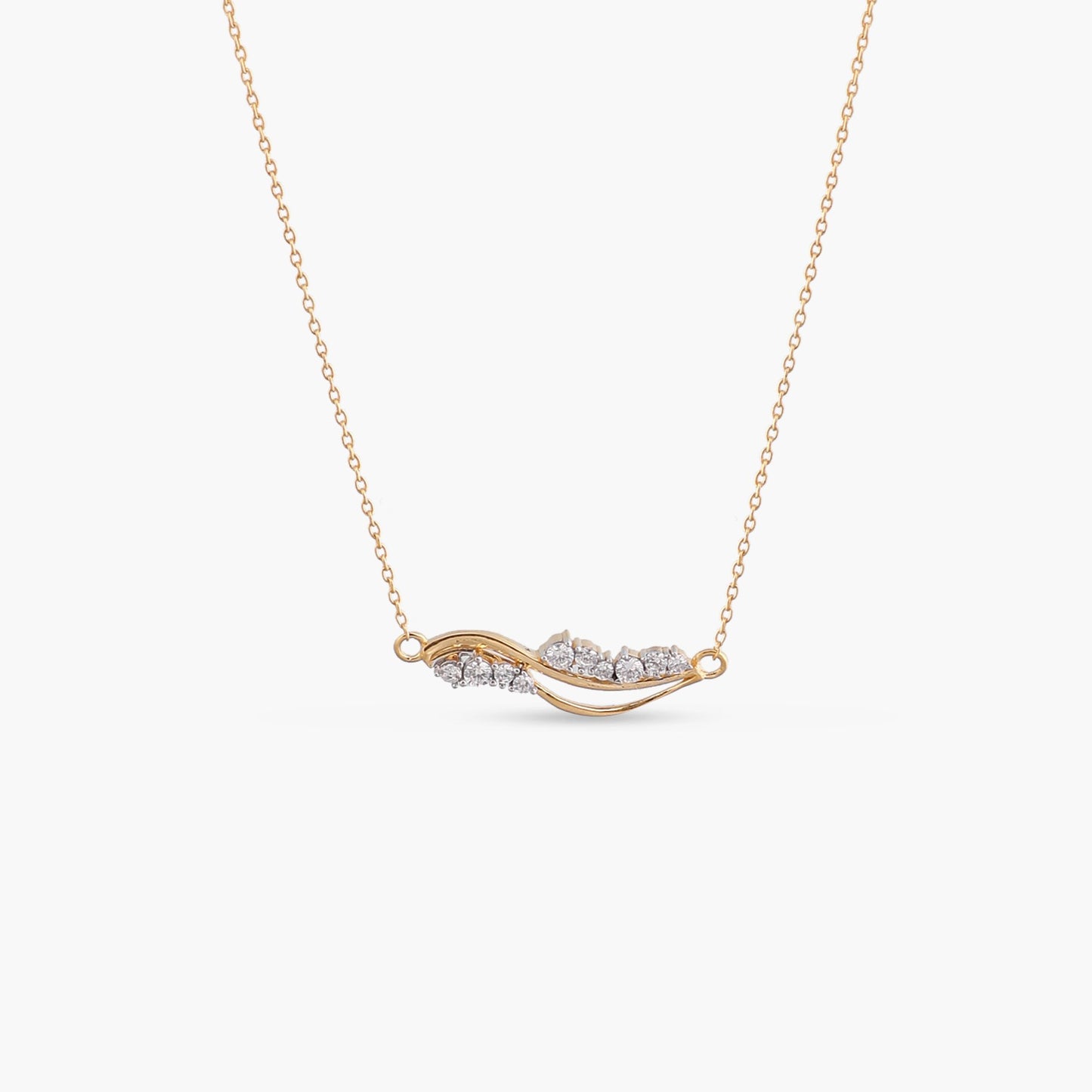 Eternal Spar CZ Silver Pendant Necklace