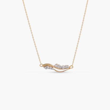 Eternal Spar CZ Silver Pendant Necklace