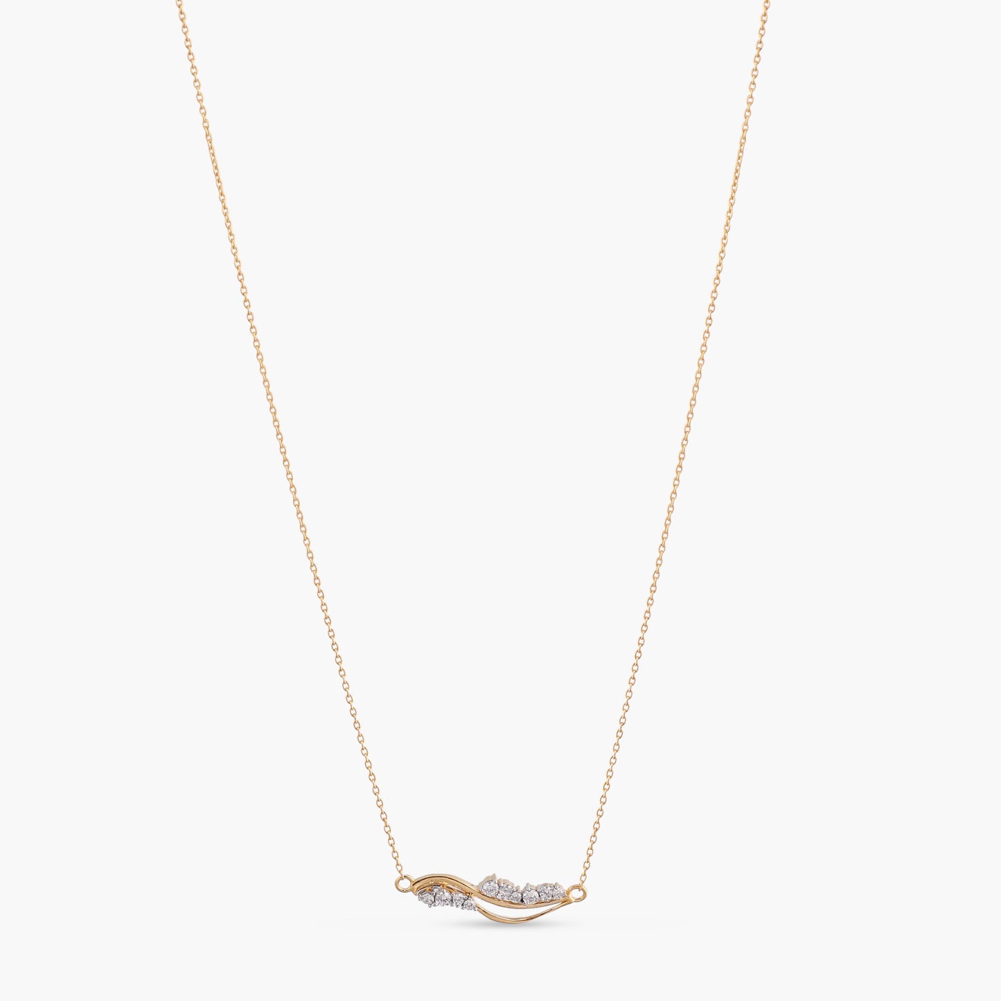 Eternal Spar CZ Silver Pendant Necklace