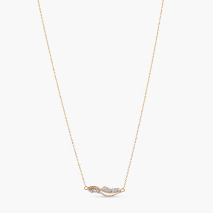 Eternal Spar CZ Silver Pendant Necklace