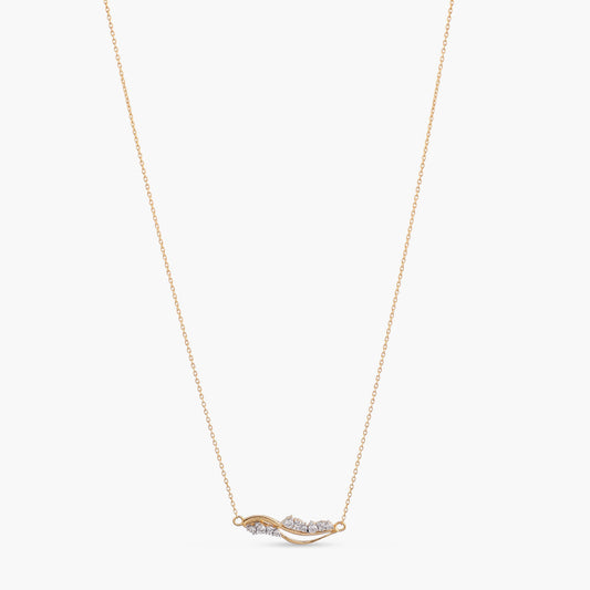 Eternal Spar CZ Silver Pendant Necklace
