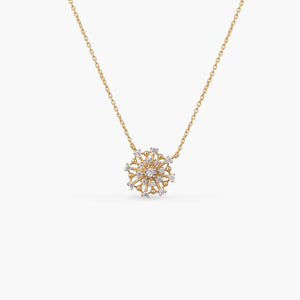 Stella Star CZ Silver Pendant Necklace