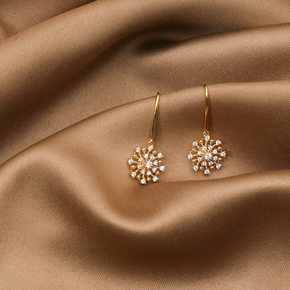 Celestia Spark CZ Drop Earrings