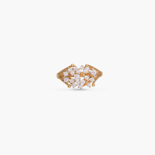 Luminara CZ Silver Ring