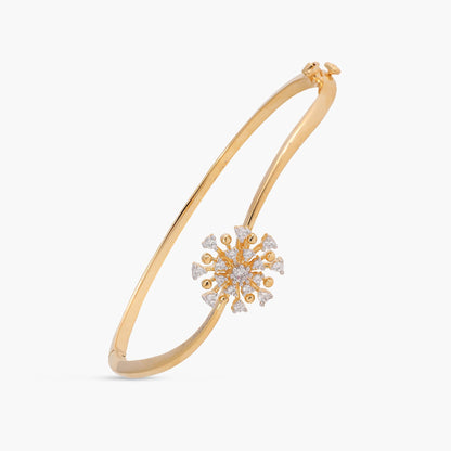 Scattered Spark CZ Silver Bracelet