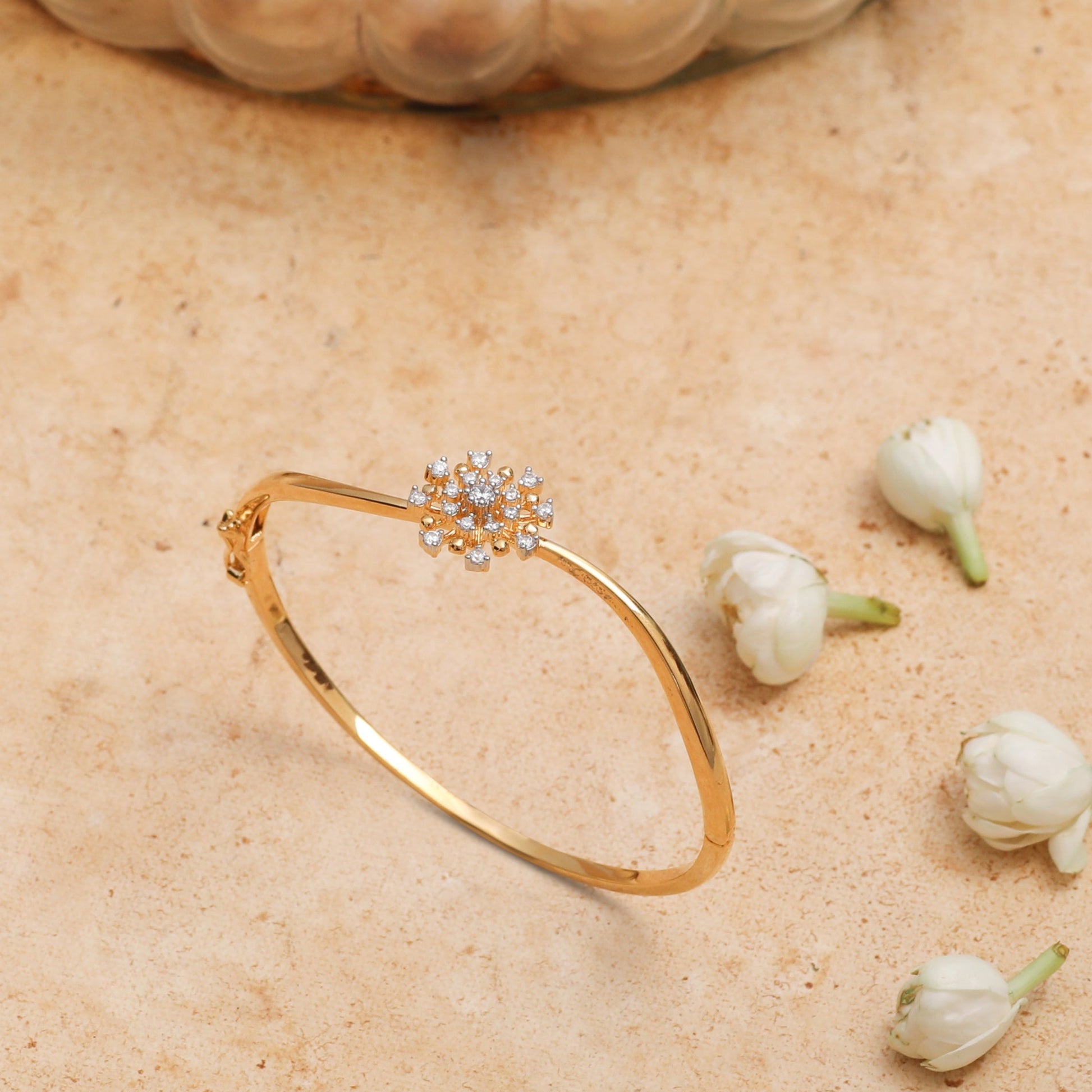 Scattered Spark CZ Silver Bracelet