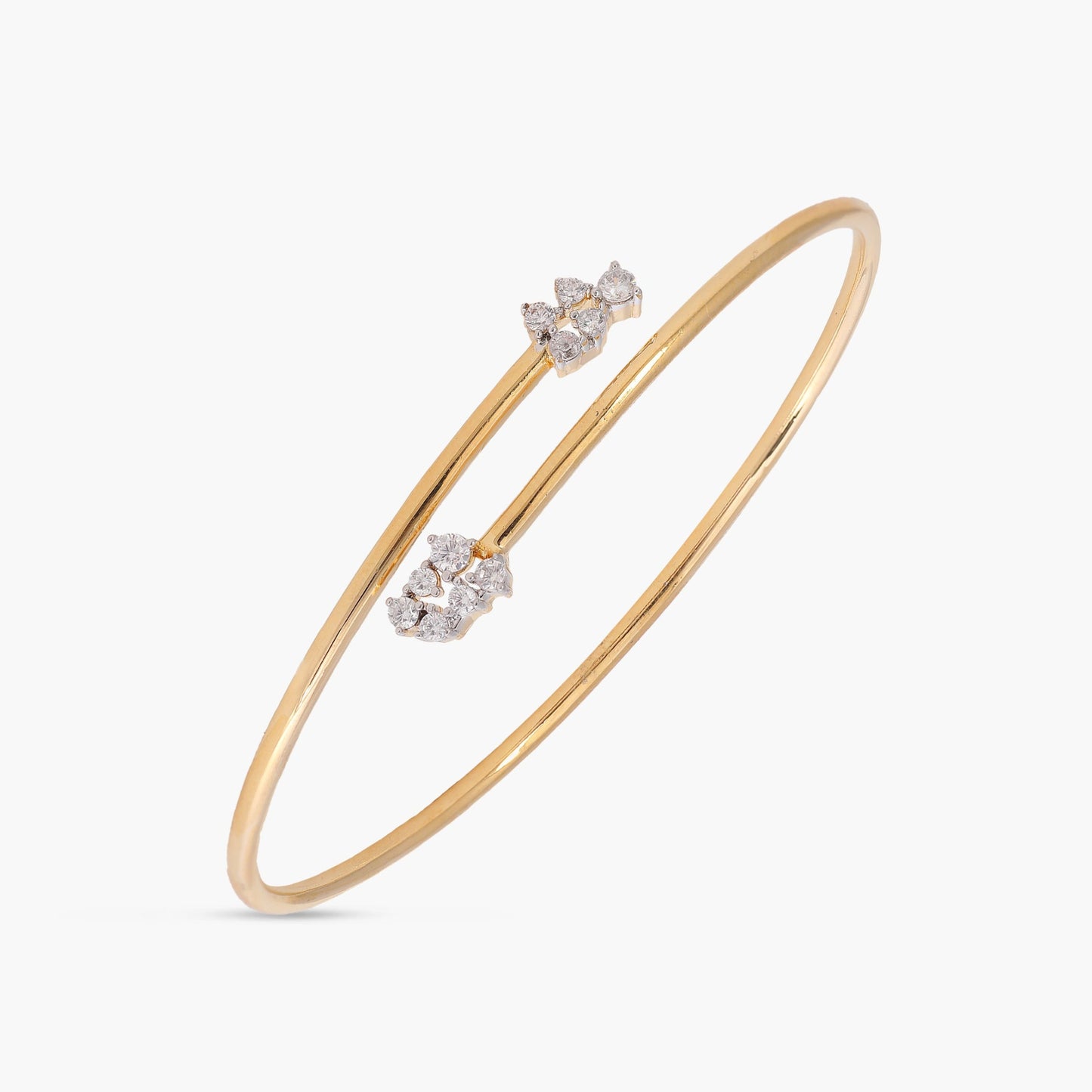 Stcarlet Star CZ Silver Bracelet