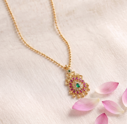 Kul Gold-Plated Silver Pendant