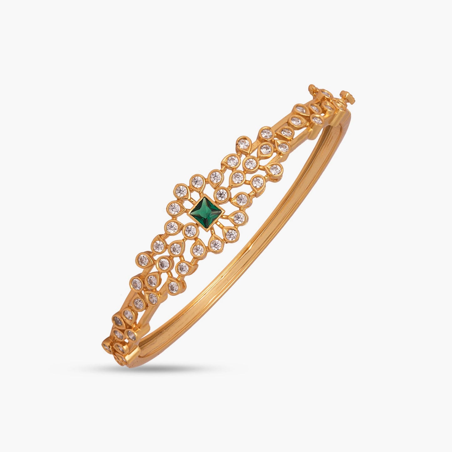 Meera CZ Silver Bracelet