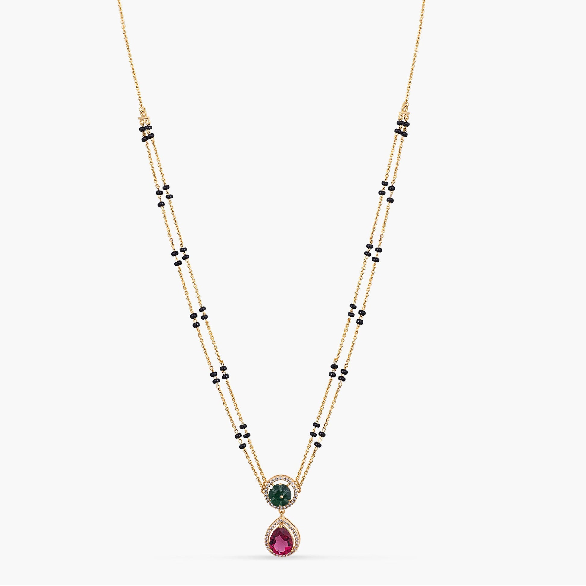 Vanessa CZ Silver Mangalsutra