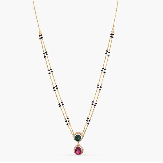 Vanessa CZ Silver Mangalsutra