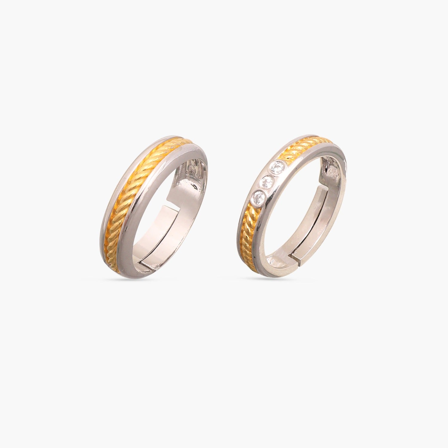 Gold Golden Couple Ring at Rs 5000/piece in Mumbai | ID: 20848125288