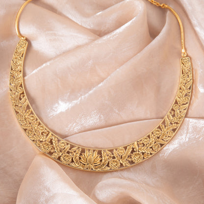 Padmini Antique Silver Necklace