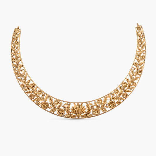 Padmini Antique Silver Necklace