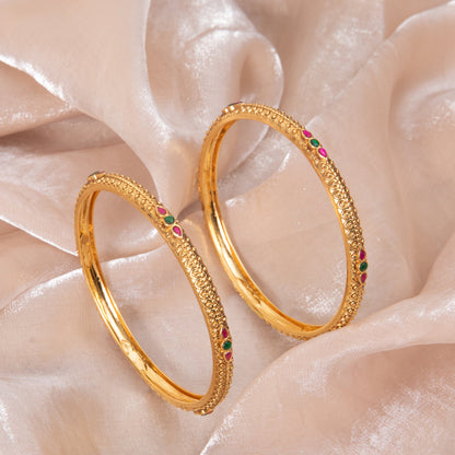 Savitri Antique Silver Bangles