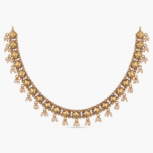 Rekha Antique Silver Necklace