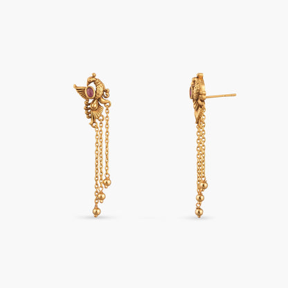 Trisha Silver Drop Earrings